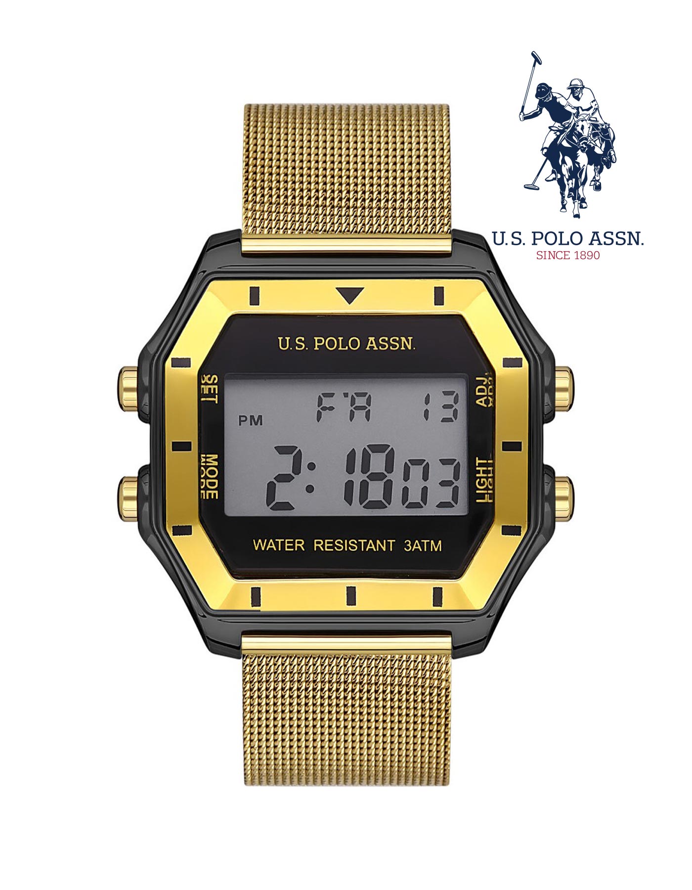 Polo shop digital watch